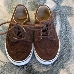 Janie Jack suede sneakers toddler size 8